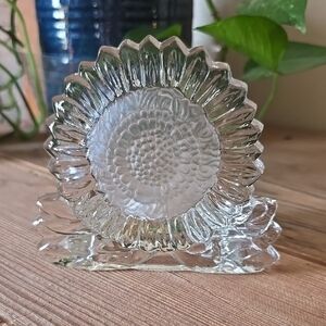 Vintage 1990's Partylite Sunflower Tealight Holder